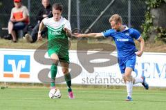 Landesliga 2015/16 - SV Manching - ASV Dachau - Daniel Schachtner #9 grün Manching - Foto: Jürgen Meyer