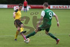 Landesliga 2015/16 - SV Manching -  SE Freising - Daniel Schachtner grün Manching - Foto: Jürgen Meyer