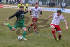 Landesliga Südost - SV Manching - TUS 1860 Pfarrkirchen - Marco Witasek #15 grün Manching - Foto: Jürgen Meyer