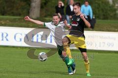 Landesliga Südost - SV Manching - TSV Moosach - Johannes Dexl grün Manching - Foto: Jürgen Meyer