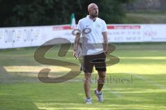 Landesliga Südost - SV Manching - VFB Hallbergmoos -  Trainer ManchingThomas Andreas - Foto: Jürgen Meyer