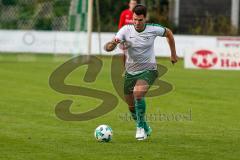 Landesliga Südost - SV Manching - TSV Moosach - Daniel Kremer grün Manching - Foto: Jürgen Meyer