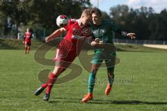 401 Kreisliga 1 - TSV Baar Ebenhausen - FC Geisenfeld -  Robin Raasch grün Geisenfeld - Foto: Jürgen Meyer