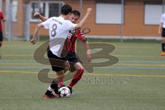 Kreisliga - TSV Gaimersheim - TSV Baar Ebenhausen -  Zeka Sinan #10 rot Ebenhausen - Trebing Sebastian #8 Gaimersheim - Foto: Jürgen Meyer