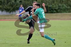 Kreisliga - TSV Gaimersheim - FC Geisenfeld - Igor Konusch schwarz Gaimersheim - Harun Caglar grün Geisenfeld -  Foto: Jürgen Meyer