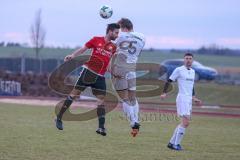 Kreisliga 1 - Saison 2017/2018 - TSV Gaimersheim - DJK Ingolstadt - Max Auernhammer rot DJK Ingolstadt - Igor Konusch weiss gaimersheim - Foto: Meyer Jürgen