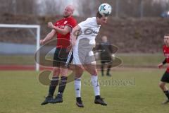 Kreisliga 1 - Saison 2017/2018 - TSV Gaimersheim - DJK Ingolstadt - Tobias Rammler rot DJK Ing - Nicolea Nechita weiss Gaimersheim - Foto: Meyer Jürgen