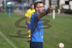 Fußball - Kreiskliga 1 - TSV Großmehring - TSV Ober/Unterhaunstadt - Stefan Hoffmann Trainer Großmehring - Foto: Jürgen Meyer