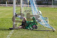 Fußball - Kreiskliga 1 - TSV Großmehring - TSV Ober/Unterhaunstadt - Klaus Honetschlaeger Torwart Ober/Unterhaunstadt - Foto: Jürgen Meyer