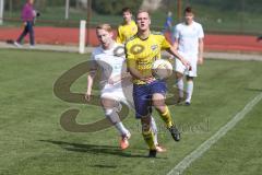 Fußball - Kreiskliga 1 - TSV Großmehring - TSV Ober/Unterhaunstadt - Maximilian Samweber gelb Großmehring - Foto: Jürgen Meyer