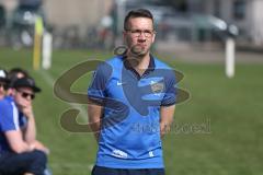 Fußball - Kreiskliga 1 - TSV Großmehring - TSV Ober/Unterhaunstadt - Stefan Hoffmann Trainer Großmehring - Foto: Jürgen Meyer