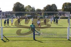 Kreisliga 1 - TSV Großmehring - SV Kasing - Fabian Reichenberger Kasing verwandelt einen Elfmeter - Stefan Kern Torwart Grossmehring - Foto: Jürgen Meyer