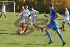 Liga Pokal Kreisliga  - TSV Ober/Unterhaunstadt - SV Kasing -  Christoph Noll weiss Kasing, trifft zum 0:1 Führungstreffer - Foto: Jürgen Meyer