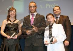 Sportler des Jahres 2008 - Jugendsport 1. Melanie Betz, 2. Dardan Morina, 3. Sadlik Coklar