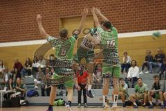 Bezirksliga - Handball - Saison 2023/2024 - TSV Gaimersheim - TSV Schleißheim - Hirschberger Niklas #10 Gaimersheim - Martin Paul #15 Schleißheim - Foto: Meyer Jürgen