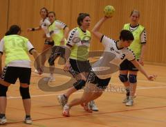 Damen Handball - TSV Gaimersheim - TSV Wartenberg - Christine Bergmann kommt durch und wirft ein Tor