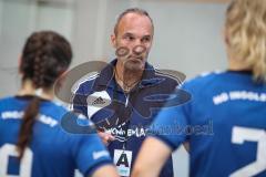 HG Ingolstadt Damen Handball Molten-CUP - 
TSV Ottobeuren - Trainer Peter Geier Ansprache