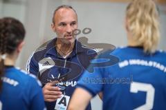 HG Ingolstadt Damen Handball Molten-CUP - 
TSV Ottobeuren - Trainer Peter Geier Ansprache