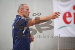 HG Ingolstadt Damen Handball Molten-CUP - 
TSV Ottobeuren - Trainer Peter Geier Ansprache