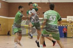 Bezirksliga - Handball - Saison 2023/2024 - TSV Gaimersheim - TSV Schleißheim - Hirschberger Niklas #19 Gaimersheim - Foto: Meyer Jürgen