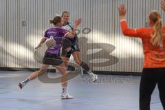 Bezirksoberliga Frauen- Saison 2026/27 - HC Donau/Paar- SpVgg Altenerding - Habold Melanie weiss HC Donau/Paar - Lößl Sophie lila Altenerding  - Foto: Meyer Jürgen