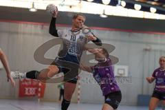 Bezirksoberliga Frauen- Saison 2026/27 - HC Donau/Paar- SpVgg Altenerding - Habold Melanie weiss HC Donau/Paar - Bäumler Denis lila Altenerding  - Foto: Meyer Jürgen
