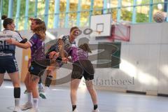 Bezirksoberliga Frauen- Saison 2026/27 - HC Donau/Paar- SpVgg Altenerding - Wagner Nora weiss HC Donau/Paar - Küstener Katharina lila Altenerding  - Foto: Meyer Jürgen