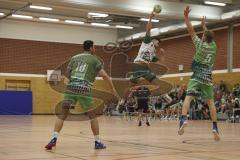 Bezirksliga - Handball - Saison 2023/2024 - TSV Gaimersheim - TSV Schleißheim - Dutka Volodymyr #22 Gaimersheim - Kratzer Quirin #5 Schleißheim - Foto: Meyer Jürgen