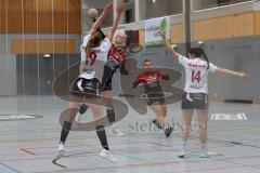Handball - Frauen - Saison 2024/25 - HC Donau/Paar - HC Sulzb.Rosenb. - Melanie Habold rot HC Donau - Anna Last #19 Sulzbach - Paula Eckert weiss #14 Sulzbach - Foto: Meyer Jürgen