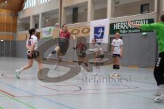Handball - Frauen - Saison 2024/25 - HC Donau/Paar - HC Sulzb.Rosenb. - Franziska Neumeier rot HC Donau - Annika Senger Torwart Sulzbach - Foto: Meyer Jürgen