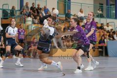 Bezirksoberliga Frauen- Saison 2026/27 - HC Donau/Paar- SpVgg Altenerding - Müller Katharina weiss HC Donau/Paar - Lößl Sophie lila Altenerding  - Foto: Meyer Jürgen
