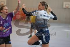 Bezirksoberliga Frauen- Saison 2026/27 - HC Donau/Paar- SpVgg Altenerding - Habold Melanie weiss HC Donau/Paar - Lößl Sophie lila Altenerding  - Foto: Meyer Jürgen