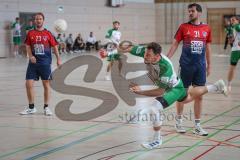 Handball - Bezirksliga - Saison 2026/27 - HC Donau/Paar - TSV Gaimersheim - Kürzinger Mathias grün Gaimersheim  - Schlicht Ulf rot HC Donau/Paar  -  Foto: Meyer Jürgen