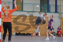 Bezirksoberliga Frauen- Saison 2026/27 - HC Donau/Paar- SpVgg Altenerding - Weinretter Anna weiss HC Donau/Paar - ObermairHanna TW Altenerding - Foto: Meyer Jürgen