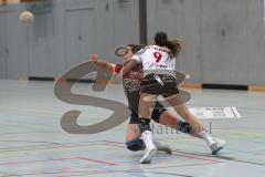 Handball - Frauen - Saison 2024/25 - HC Donau/Paar - HC Sulzb.Rosenb. - Neumeier Franziska rot HC Donau - Last Sophie weiss Sulzbach - Foto: Meyer Jürgen