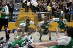 Handball HG Ingolstadt - TSV Mainburg 05.04.08 - wer verliert steigt ab - Ingolstadt siegt und dreht komplett durch