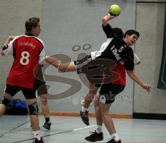 Handball - HG Ingolstadt - TSV Rottenburg - Gerd Knuff wirft ein Tor