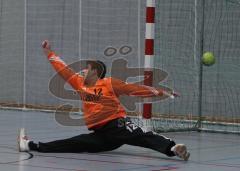 Handball - HG Ingolstadt - TSV Rottenburg - Torwart Joachim Murgg greift hinter sich