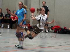 Handball - Damen - HG Ingolstadt - Kottern - Lisa Günther kommt wirft ein Tor