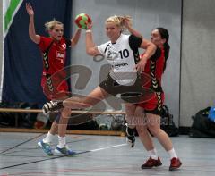 Handball - Damen - HG Ingolstadt - Günzburg - Melli Pöschmann wirft ein Tor