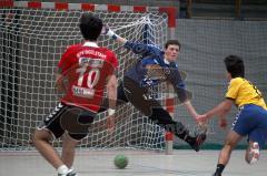 Handball Herren - MTV Ingolstadt - MTV Pfaffenhofen - Keine Chance für den MTV Ingolstadt Torwart - Georg Zimmermann