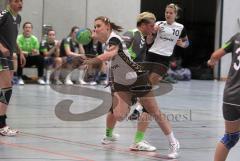 Handball Damen - HG Ingolstadt - TSV Schleißheim - Lisa Günther im Flug zum Tor