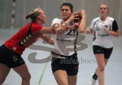 Damen Handball - HG Ingolstadt - Oberhausen - Sarah Geier kämpft sich durch