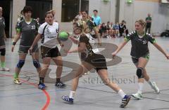 Handball Damen - HG Ingolstadt - TSV Schleißheim - Chiara Ziller im Alleingang zum Tor und trifft