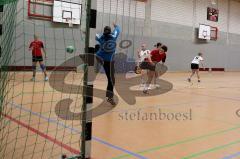 Handball Bezirksliga DJK Ingolstadt - TSV Gaimersheim György Hainalka beim Wurf  (DJK) Foto: Juergen Meyer