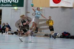 Handball Landesliga Damen HG Ingolstadt-Walkenhofen Chiara Ziller beim Wurf Foto: Juergen Meyer