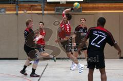 Handball Herren BOL - MTV Ingolstadt - TSV Indersdorf - Maxi Oberacher im Alleingang zum Tor