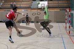 Handball MTV Ingolstadt-SSG Metten  Geier Alex beim Wurf  Foto: Juergen Meyer