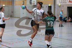 Handball Damen - HG Ingolstadt - SV Laim - 11 Sarah Geier wirft zurück