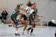 Handball Damen - HG Ingolstadt - SV Laim - Corinna Demel wird von der Abwehr gestoppt